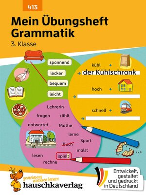 cover image of Mein Übungsheft Grammatik 3. Klasse